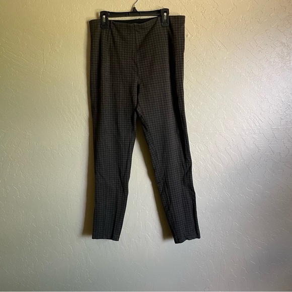 Liverpool Houndstooth Brown Pull On Skinny Trousers - Picture 2 of 6